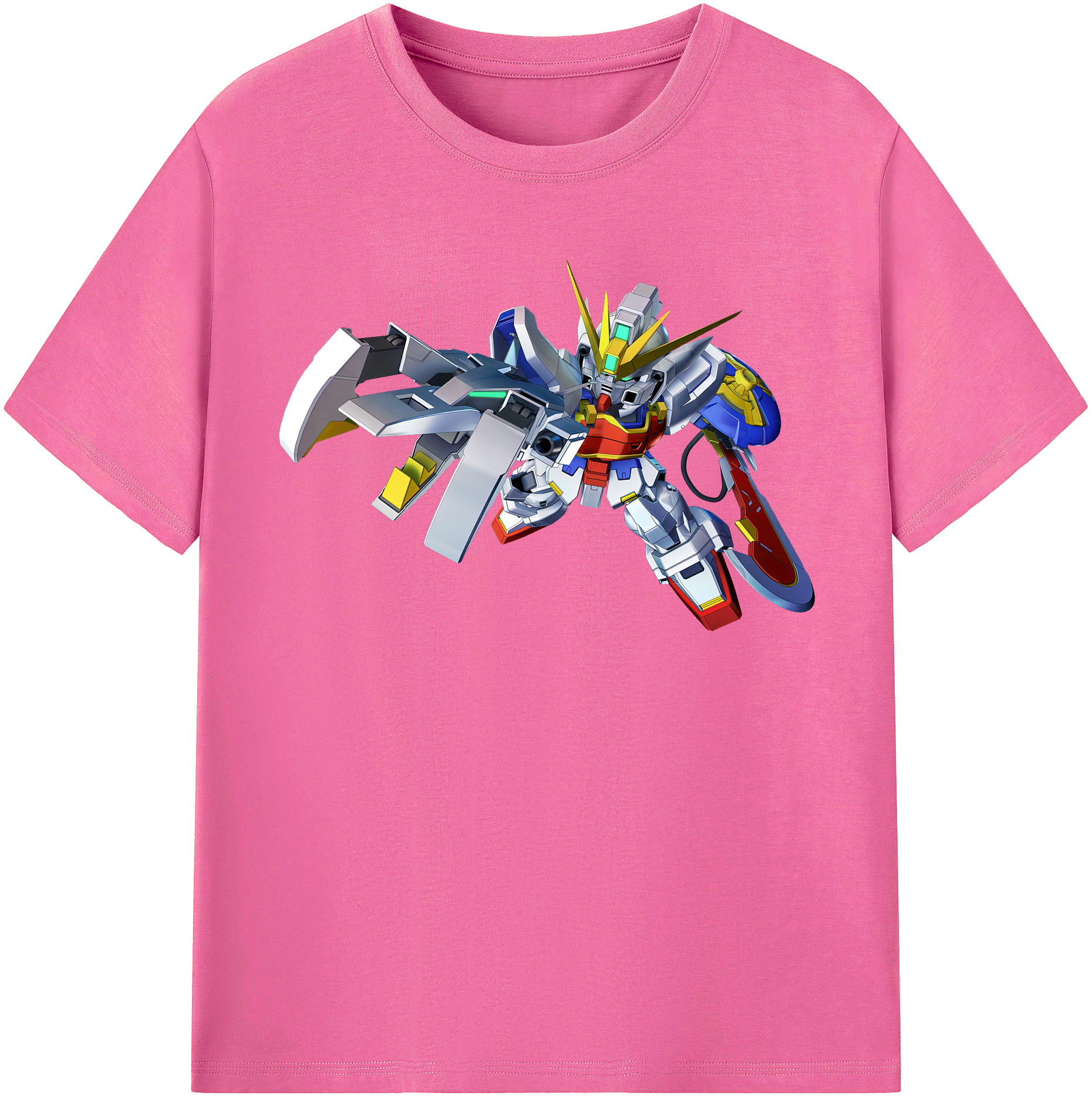 （画像用） 機動戦士ガンダム Mobile Suit Gundam レディースカジュアルプリントTシャツ（綿100％）
